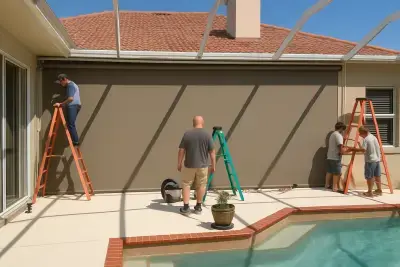 SuperMax roll-down installation photo